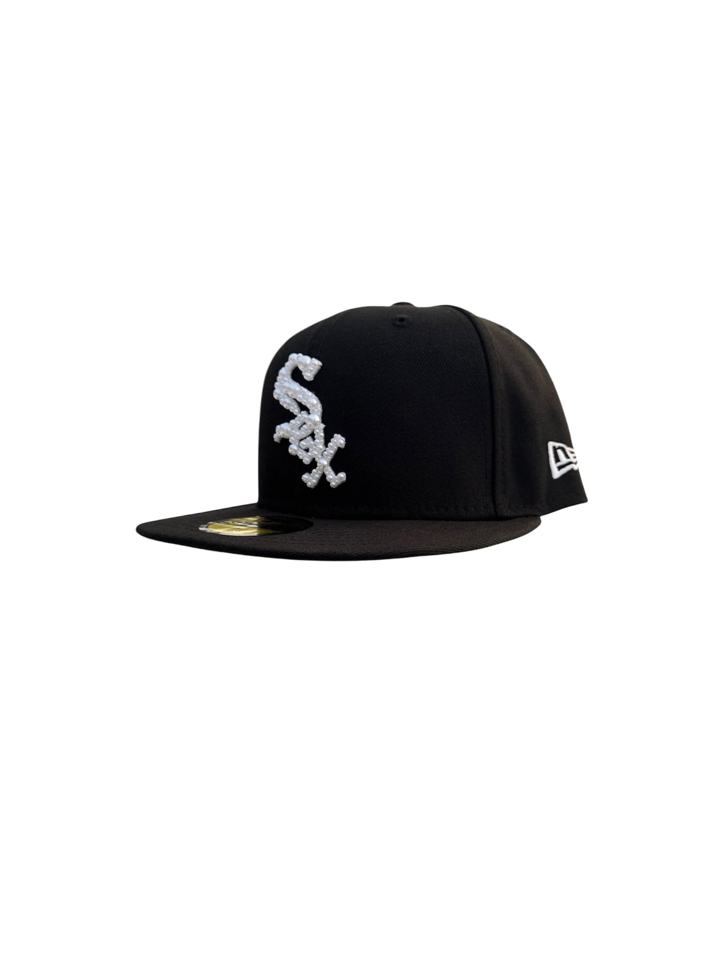New Era 59Fifty Chicago White Sox Hat - Black/White