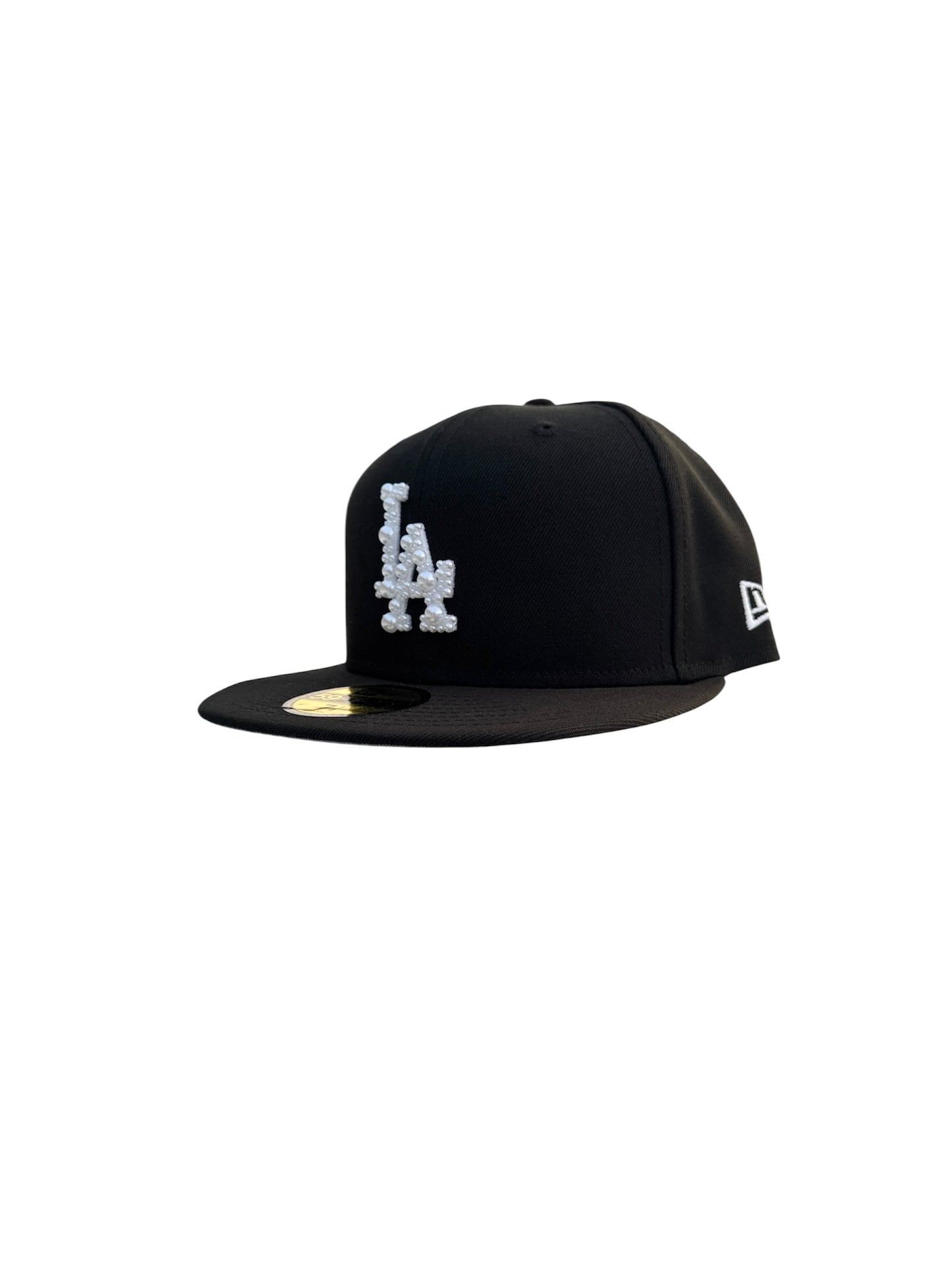 New Era 59Fifty Los Angeles Dodgers Hat - Black/White