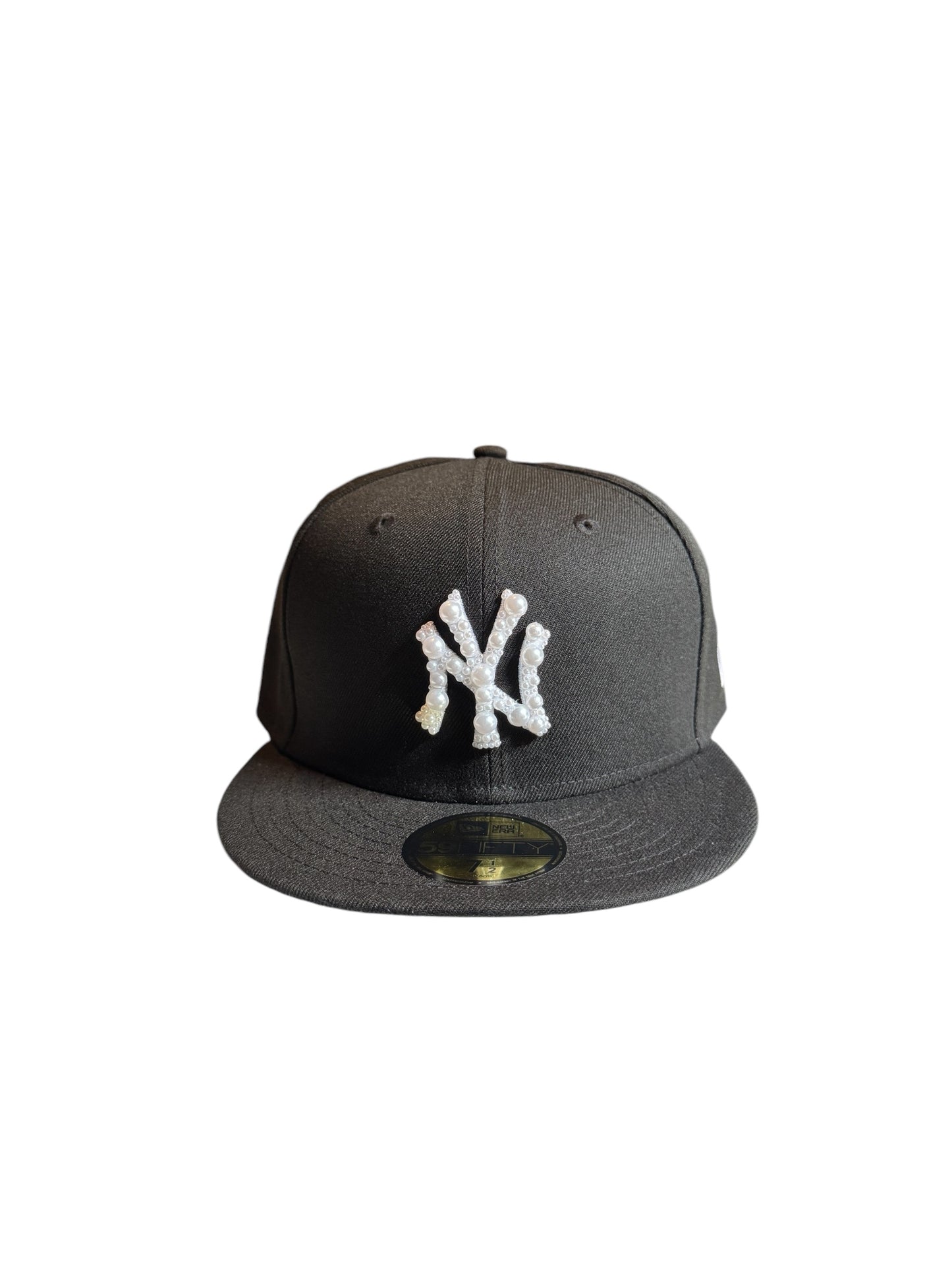 New Era 59Fifty New York Yankees Hat - Black/White