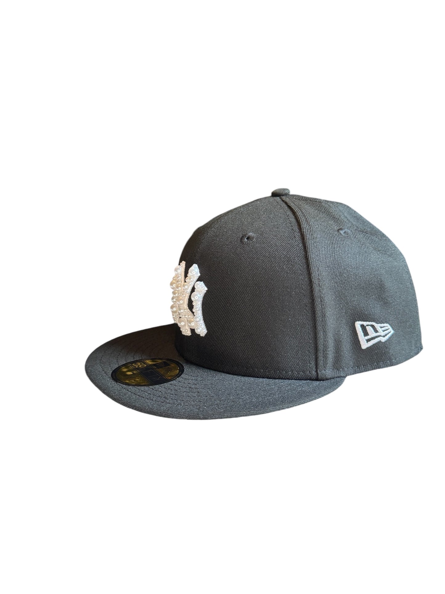 New Era 59Fifty New York Yankees Hat - Black/White