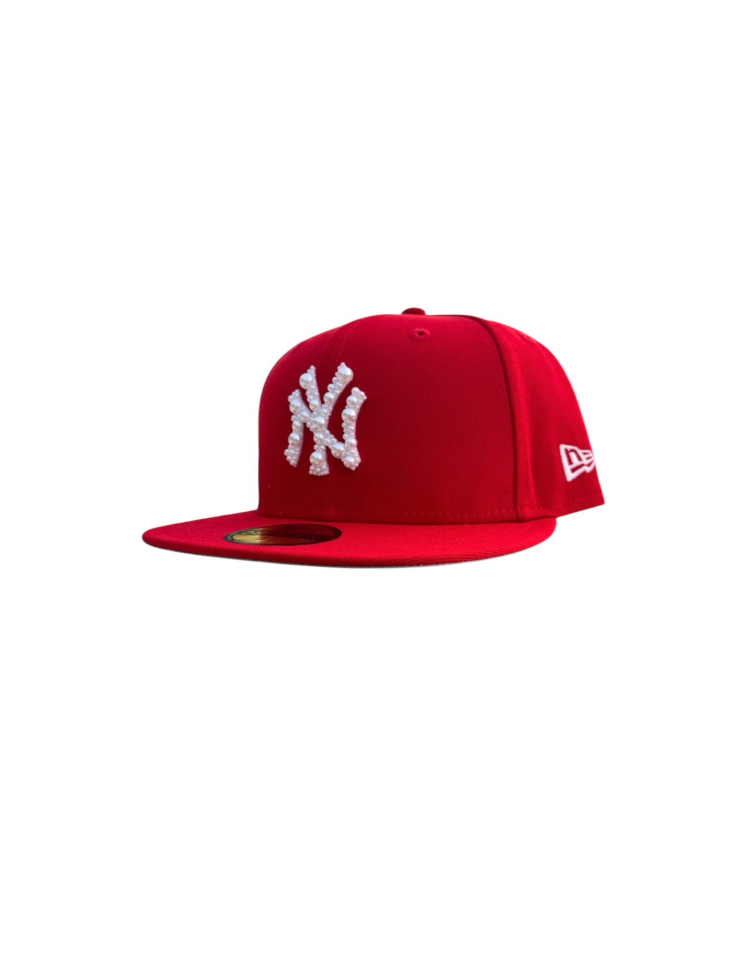 New Era 59Fifty New York Yankees Hat - Red/White