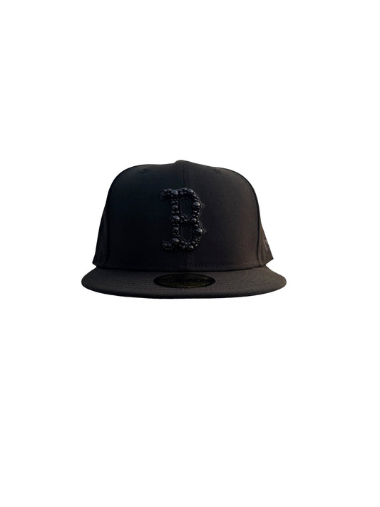 New Era 59Fifty Boston Red Sox Hat - Black/Black