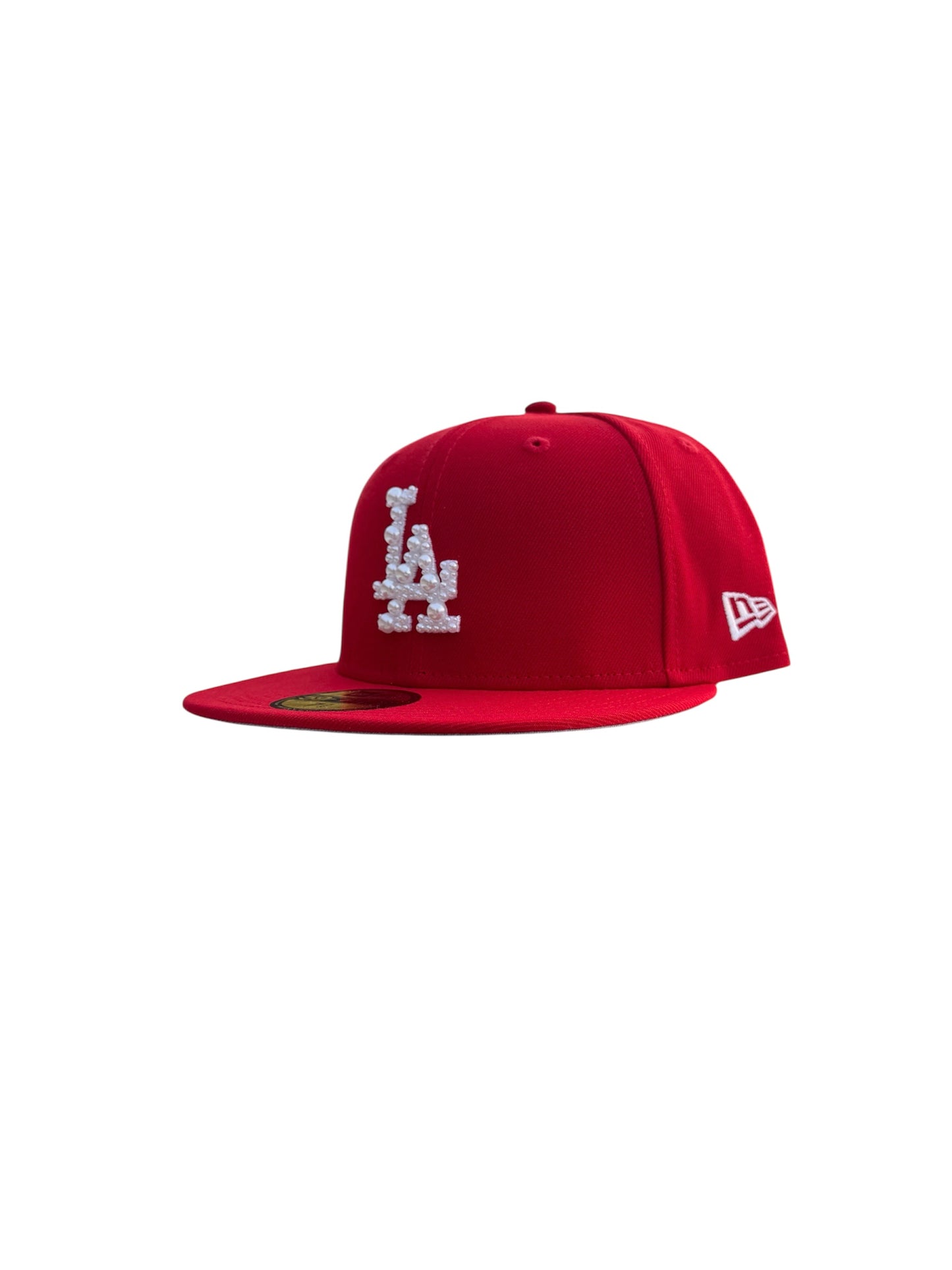 New Era 59Fifty Los Angeles Dodgers Hat - Red/White