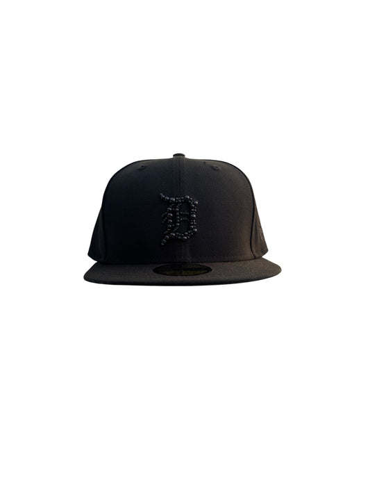 New Era 59Fifty Detroit Tigers Hat - Black/Black