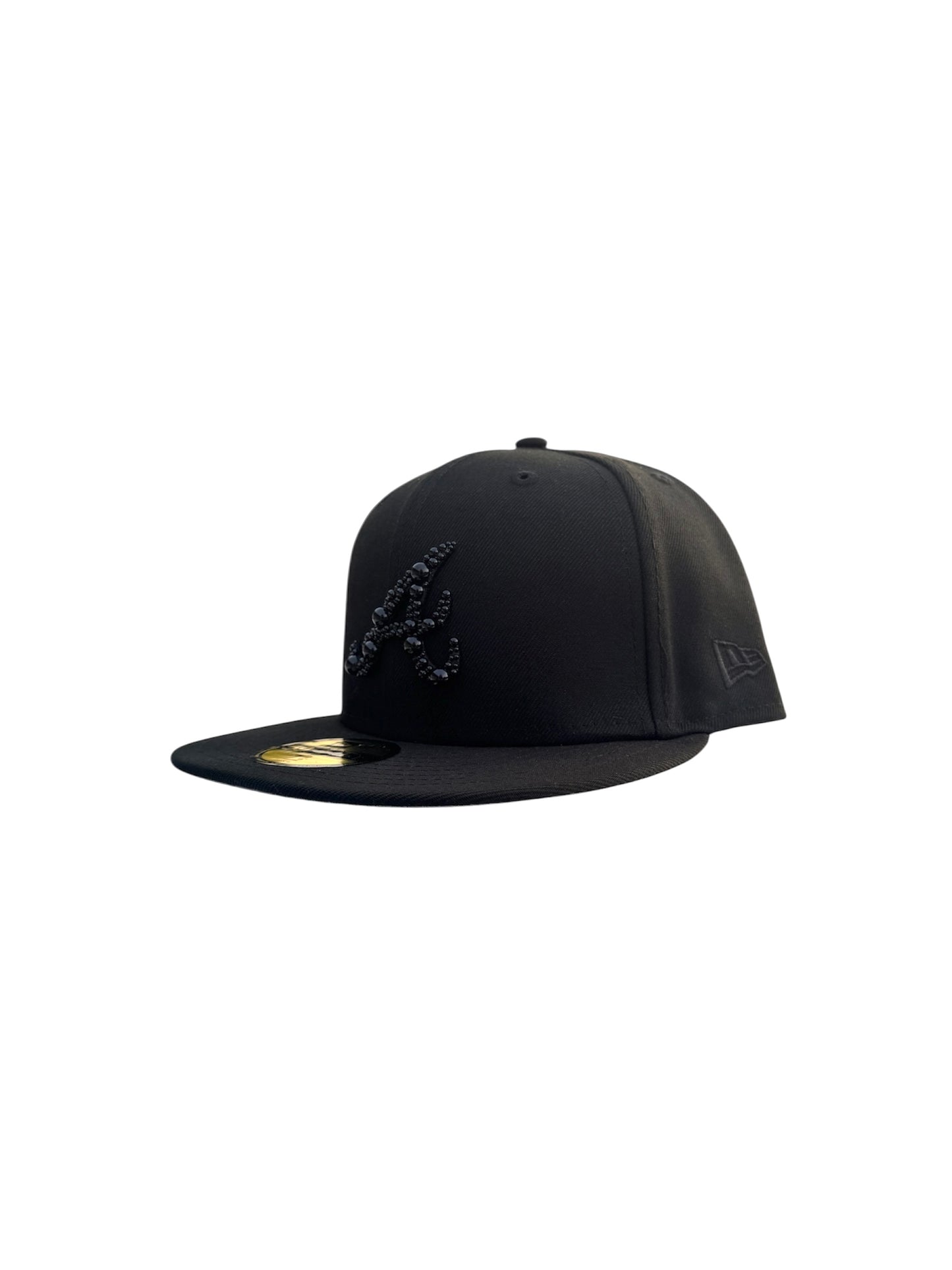 New Era 59Fifty Atlanta Braves Hat - Black/Black