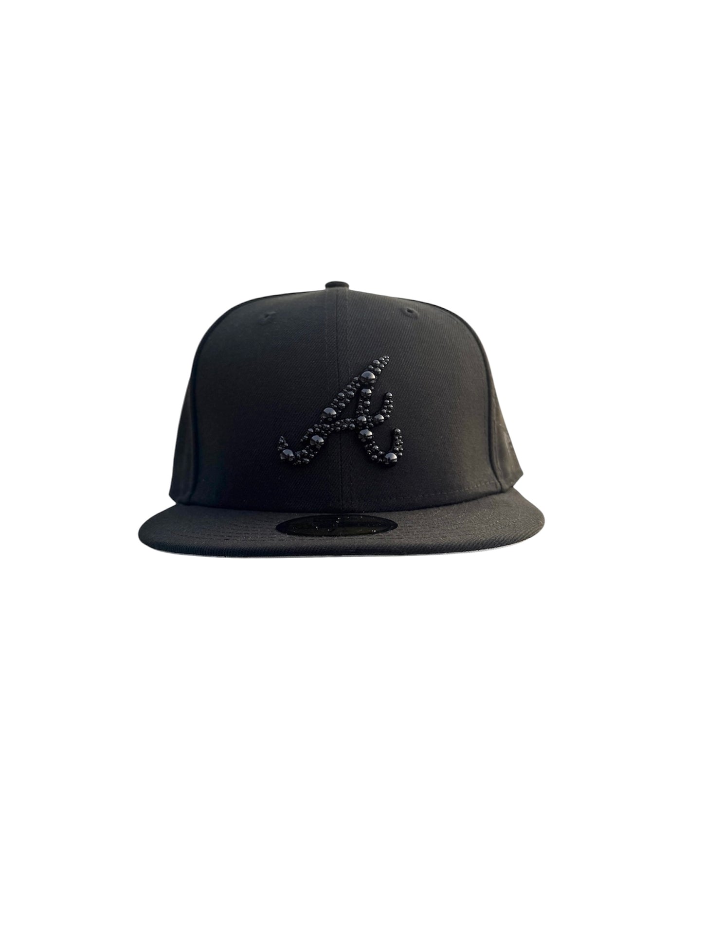 New Era 59Fifty Atlanta Braves Hat - Black/Black